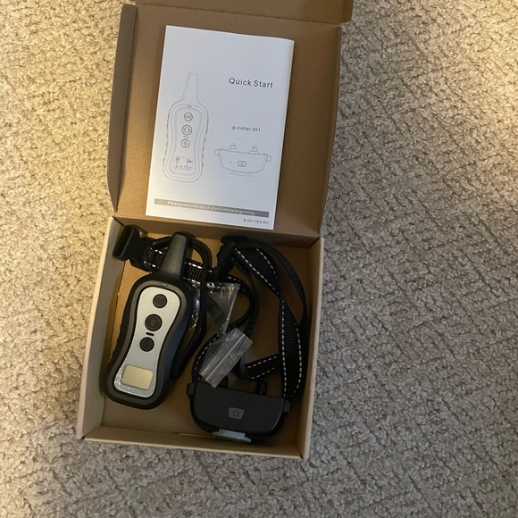 Remote dog training collar- instructions on box - Picture 3 of 3